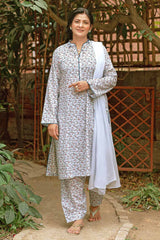 UAE -1PC Lawn Unstitched Printed Fabric SL-32029