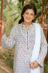 UAE -1PC Lawn Unstitched Printed Fabric SL-32029