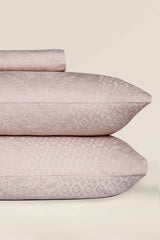 UAE-Hush Violet Jacquard Throw