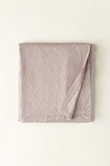 UAE-Hush Violet Jacquard Throw