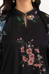 UAE -Luxury Pret Digital Printed Crepe Georgete Embellished Shirt ILP-23-188s