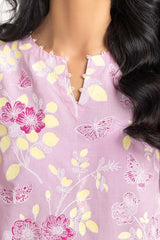 UAE -2 PC Screen Printed Shirt With Trouser IPS-23-17