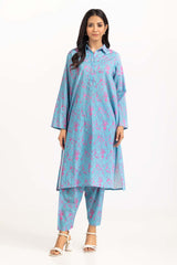UAE -2 PC Digital Printed Cambric Shirt With Shalwar IPS-23-51