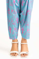 UAE -2 PC Digital Printed Cambric Shirt With Shalwar IPS-23-51