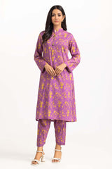 UAE -2 PC Digital Printed Cambric Shirt With Shalwar IPS-23-52