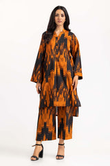 UAE -2 PC Digital Printed Cambric Shirt With Trouser IPS-23-57
