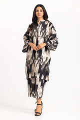 UAE -2 PC Digital Printed Cambric Shirt With Trouser IPS-23-58