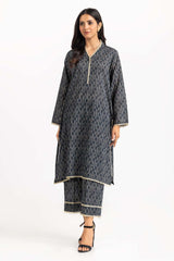 UAE -2 PC Digital Printed Cambric Shirt with Trouser IPS-23-59