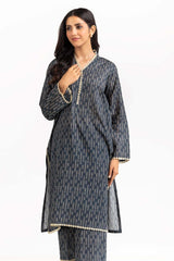 UAE -2 PC Digital Printed Cambric Shirt with Trouser IPS-23-59