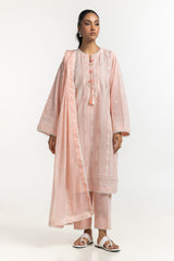 UAE-Cambric Embroidered Shirt And Trouser IPST-44351