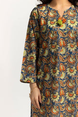 UAE -Lawn Gold Printed Shirt IUSTK-283