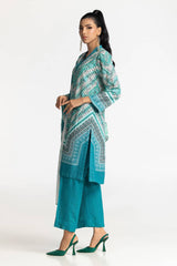 UAE-3 Piece Karandi Printed Suit IUSTKSD-365
