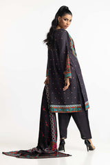 UAE -3 Piece Khaddar Printed Suit IUSTKSD-392