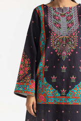 UAE -3 Piece Khaddar Printed Suit IUSTKSD-392