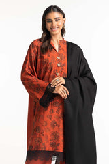 UAE-3 Piece Karandi Embroidered Suit IUSTKSD-470