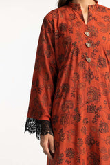 UAE-3 Piece Karandi Embroidered Suit IUSTKSD-470