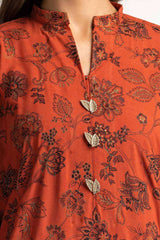 UAE-3 Piece Karandi Embroidered Suit IUSTKSD-470