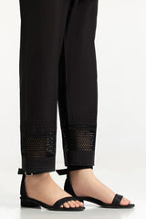 UAE-Black Lawn Embellished Trouser IUSTTR-42009