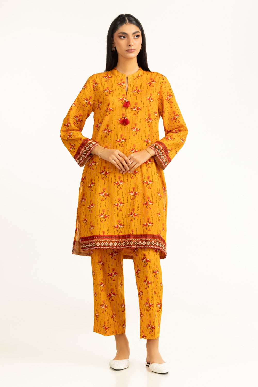 UAE-Lawn Printed Co-Ord Set IUSTTS-1017