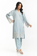 UAE-Jacquard Embroidered Shirt And Trouser IPST-44322