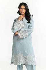 UAE-Jacquard Embroidered Shirt And Trouser IPST-44322