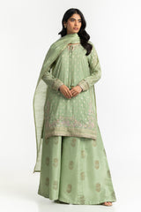 UAE-Jacquard Embroidered Shirt And Trouser IPST-44323