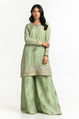 UAE-Jacquard Embroidered Shirt And Trouser IPST-44323