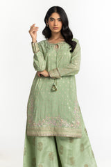 UAE-Jacquard Embroidered Shirt And Trouser IPST-44323