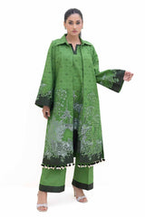 UAE -2 Piece Unstitched Khaddar Jacquard Suit JT-42020