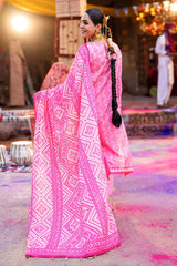 UAE -3 Piece Unstitched Lacquer Printed Lawn Suit CL-42315 B