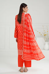 UAE -3 Piece Unstitched Lacquer Printed Lawn Suit CL-52172 B
