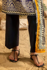 UAE -3 Piece Unstitched Printed Lawn Suit ML-52011