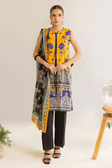UAE -3 Piece Unstitched Printed Lawn Suit ML-52011