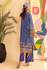 UAE-2 Piece Unstitched Printed Lawn Suit MLT-52001