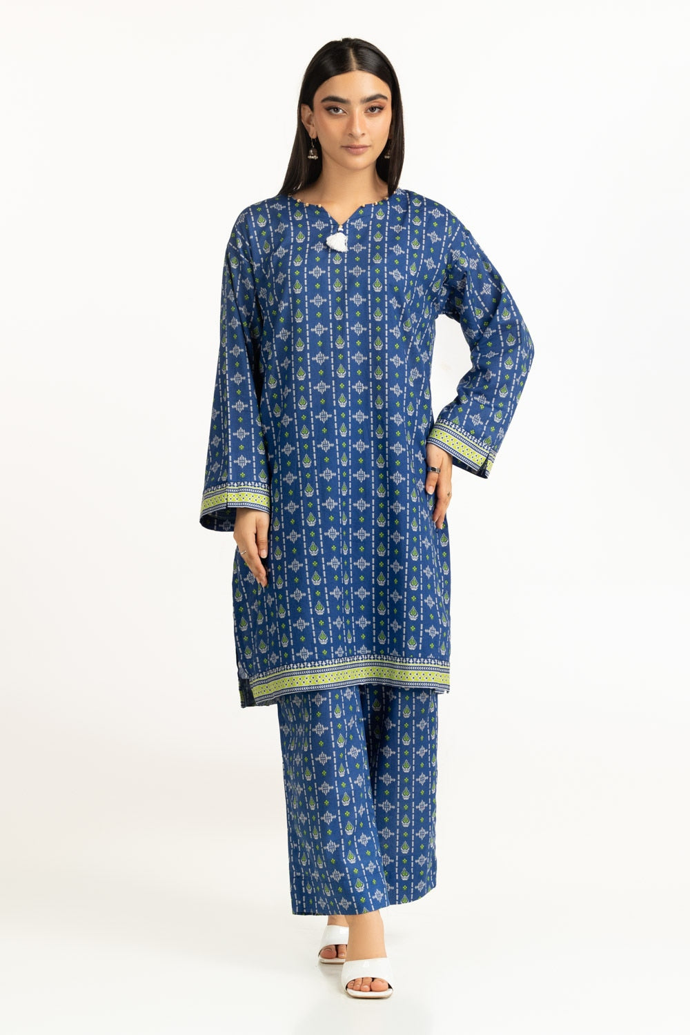UAE-Lawn Printed Co-Ord Set IUSTTS-1007