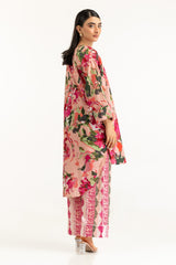 UAE-Lawn Printed Co-Ord Set IUSTTS-1095