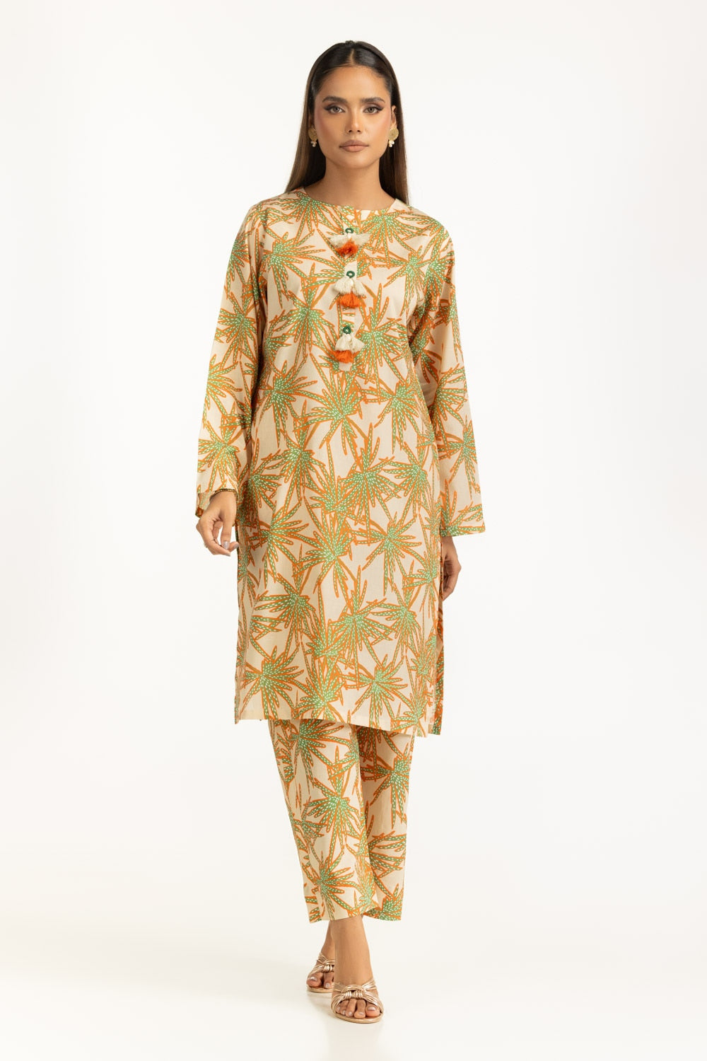 UAE-Lawn Printed Co-Ord Set IUSTTS-1131
