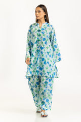 UAE-Lawn Printed Co-Ord Set IUSTTS-1132