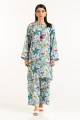 UAE-Lawn Printed Co-Ord Set IUSTTS-1142