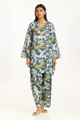 UAE-Lawn Printed Co-Ord Set IUSTTS-1155