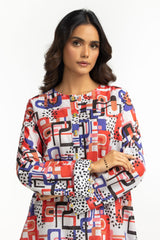 UAE-Lawn Printed Co-Ord Set IUSTTS-714