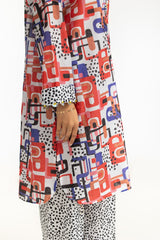UAE-Lawn Printed Co-Ord Set IUSTTS-714