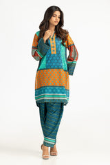 UAE-Lawn Printed Co-Ord Set IUSTTS-747
