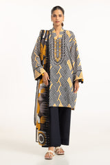 UAE-Lawn Printed Shirt And Dupatta IUSTKD-730