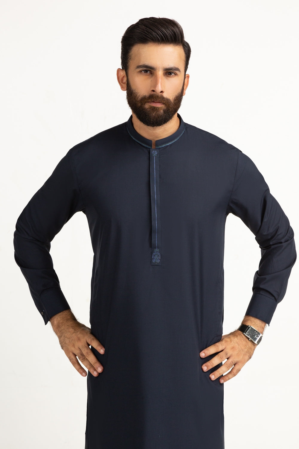 UAE-Regular Fit Embroidered Suits