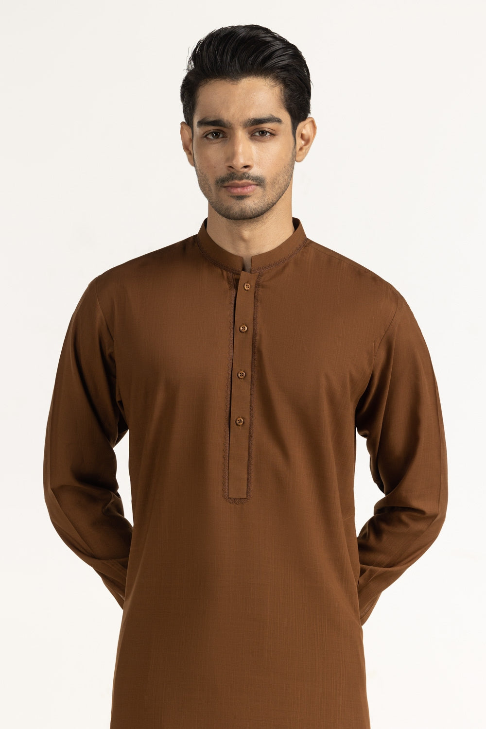 UAE-Regular Fit Embroidered Suits SK-EMB25-002