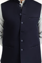 UAE -Regular Fit Styling Waist Coat WC-STY25-010