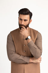 UAE-Regular Fit Basic Waistcoat