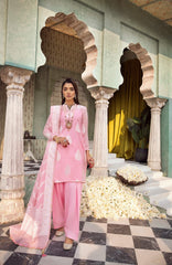 UAE -3PC Jacquard Unstitched Suit with Dupatta and Inner MJ-42001