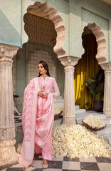 UAE -3PC Jacquard Unstitched Suit with Dupatta and Inner MJ-42001